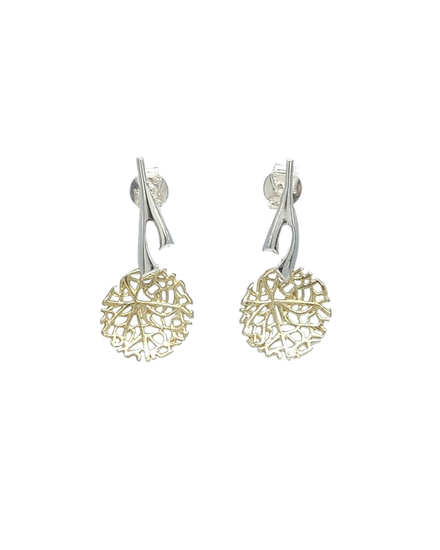 Coral Earring Gold